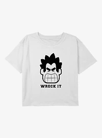 Disney Wreck It Ralph Angry Youth Girls Boxy T-Shirt