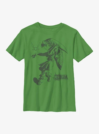 The Legend Of Zelda Link Liner Youth T-Shirt