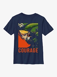 The Legend Of Zelda Link Courage Youth T-Shirt