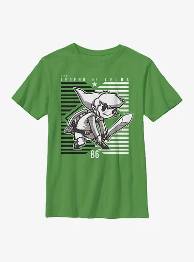 The Legend Of Zelda Brave Link Youth T-Shirt