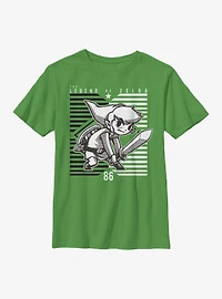 The Legend Of Zelda Brave Link Youth T-Shirt