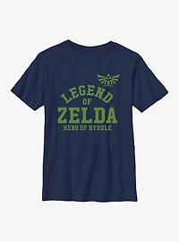 The Legend Of Zelda Hero Hyrule Youth T-Shirt