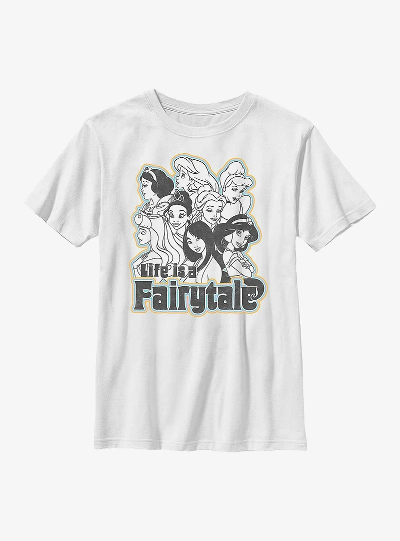 Disney Princesses Life Is A Fairytale Youth T-Shirt
