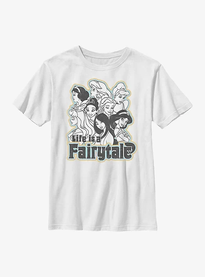 Disney Princesses Life Is A Fairytale Youth T-Shirt