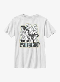 Disney Princesses Life Is A Fairytale Youth T-Shirt