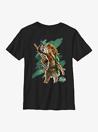 The Legend Of Zelda Tears Kingdom Link Youth T-Shirt