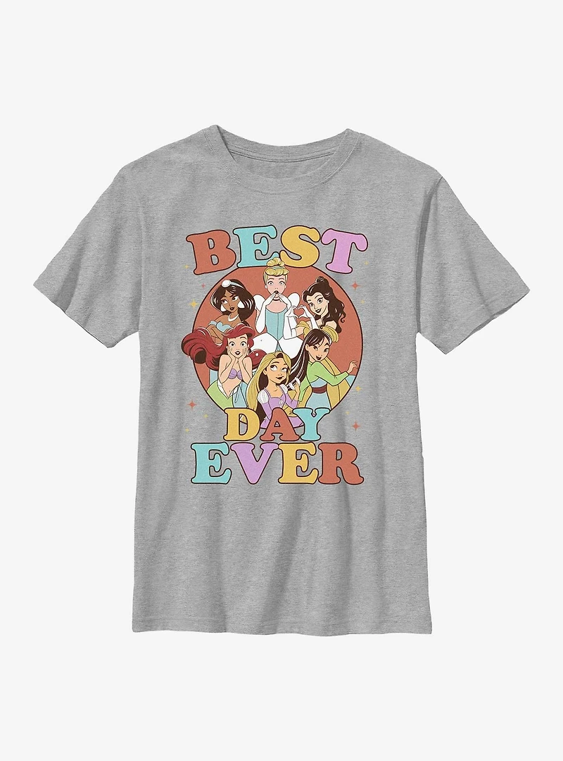 Disney Princesses Best Day Ever Group Youth T-Shirt