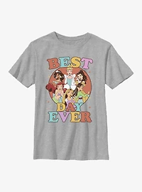 Disney Princesses Best Day Ever Group Youth T-Shirt