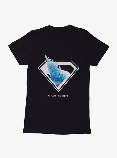 DC Superman Fortress Of Solitude Womens T-Shirt