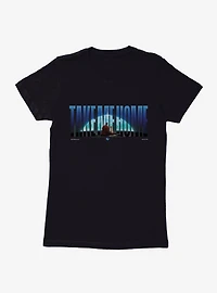 DC Superman Planet Watching Womens T-Shirt