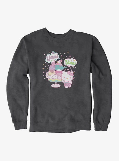 Hello Kitty Kawaii Vacation Dessert Time Sweatshirt