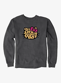 Hello Kitty Jungle Paradise Animal Logo Bow Sweatshirt