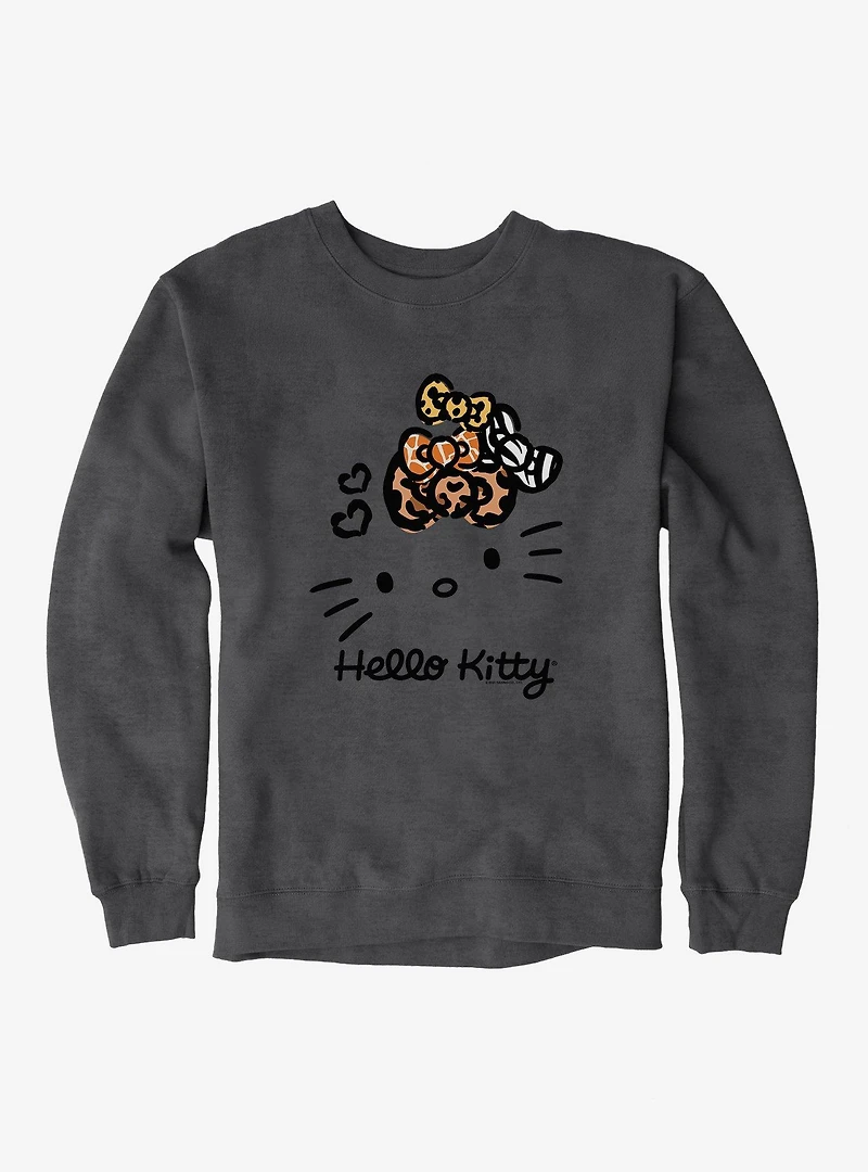 Hello Kitty Jungle Paradise Stencil Logo Sweatshirt