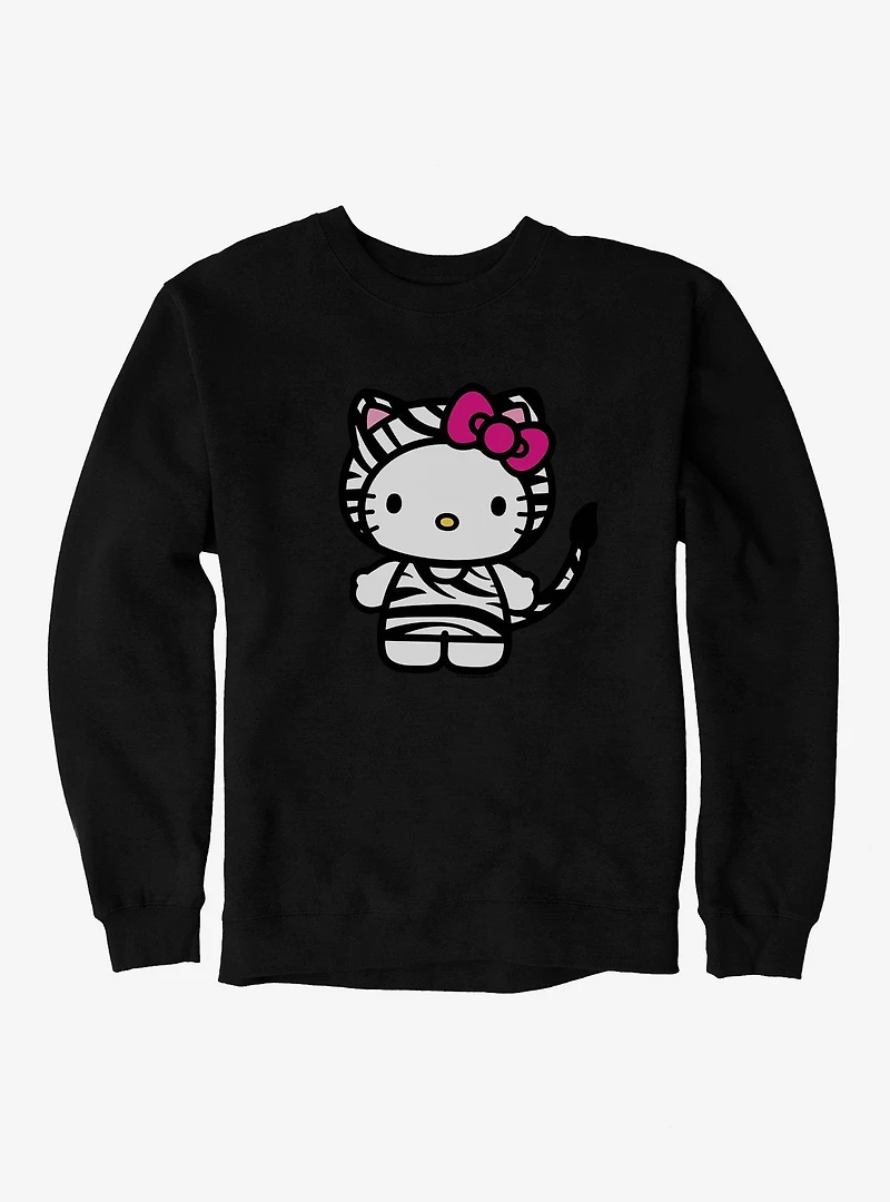 Hello Kitty Jungle Paradise Zebra Stripes Sweatshirt