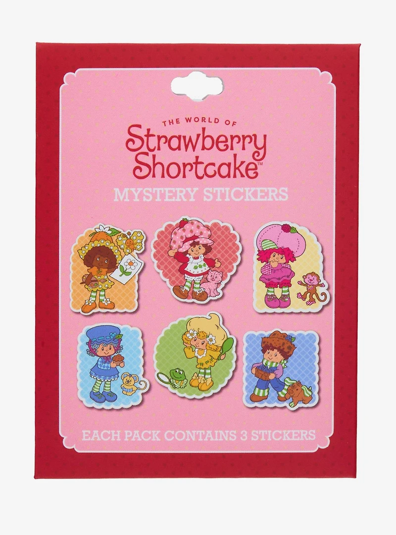 Strawberry Shortcake Characters Mystery Sticker Pack