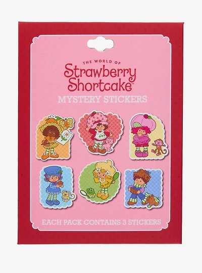 Strawberry Shortcake Characters Mystery Sticker Pack
