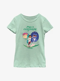 Spellbound Magic Everywhere Friends Youth Girls T-Shirt