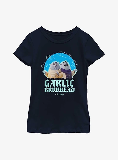 Spellbound Garlic Brrrread Youth Girls T-Shirt