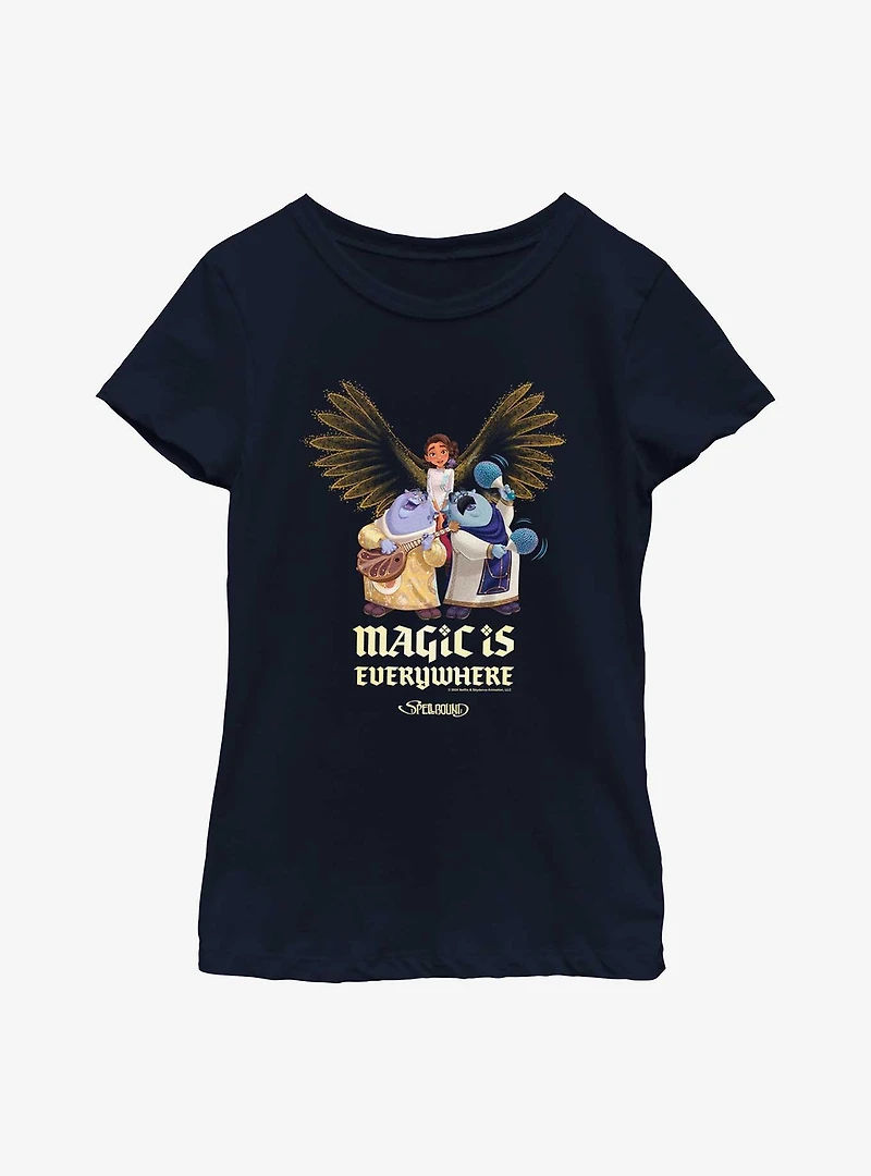 Spellbound Magic Is Everywhere Youth Girls T-Shirt