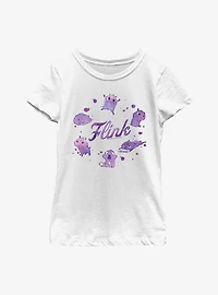 Spellbound Little Flink Guy Youth Girls T-Shirt