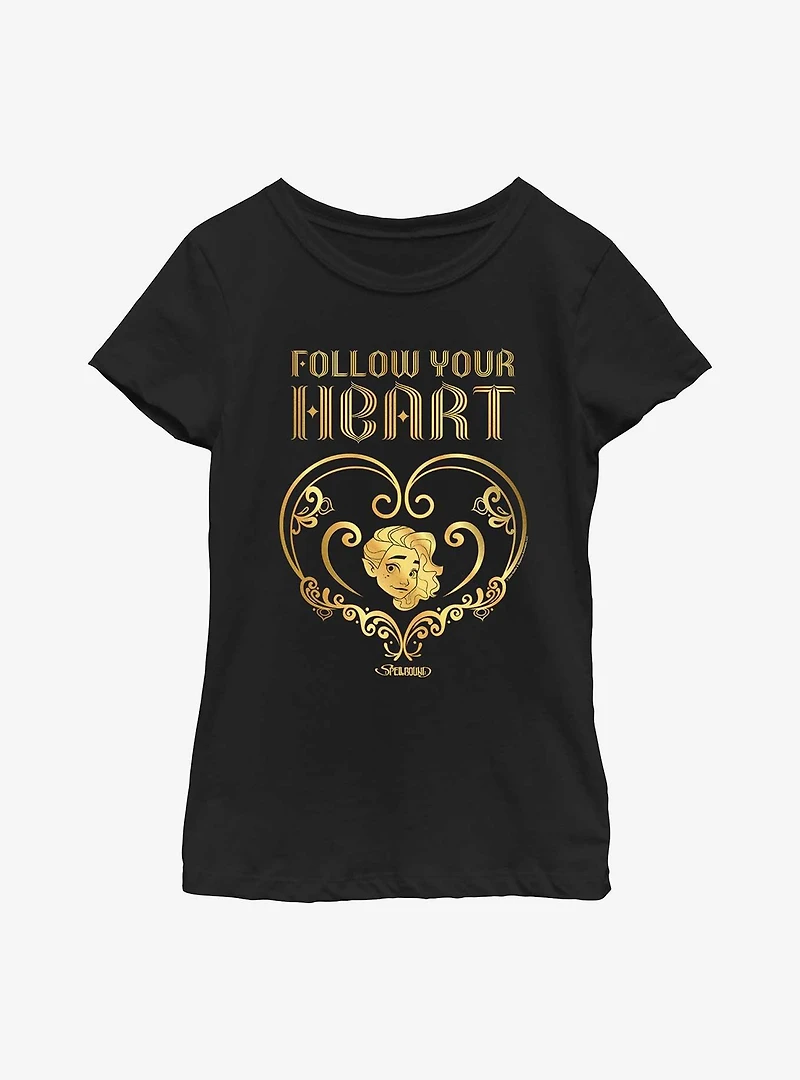 Spellbound Follow Your Heart Youth Girls T-Shirt
