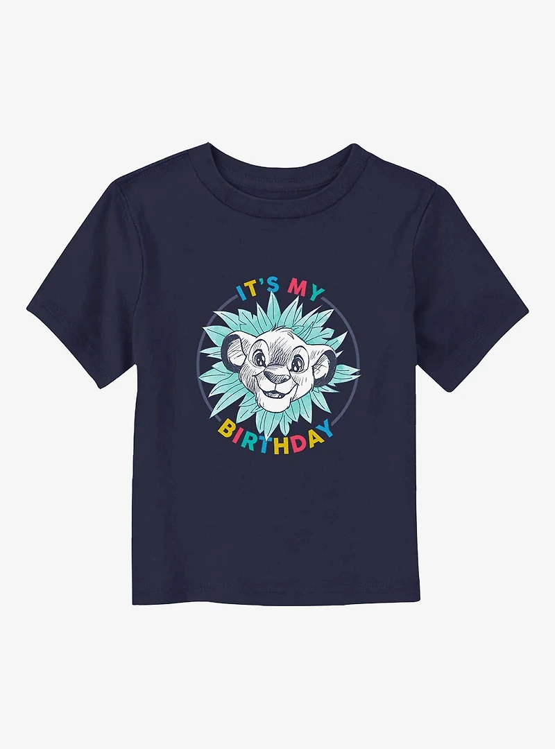 Disney The Lion King It's My Birthday Simba Toddler T-Shirt