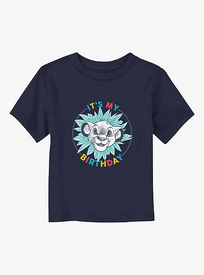 Disney The Lion King It's My Birthday Simba Toddler T-Shirt