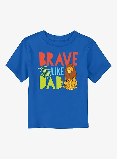 Disney The Lion King Brave Like Dad Toddler T-Shirt