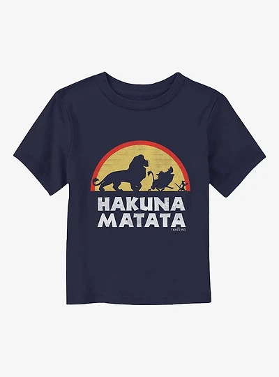 Disney The Lion King Hakuina Matata Silhouettes Toddler T-Shirt