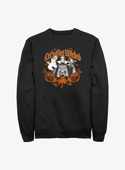 Disney Villains Lets Get Wicked Sweatshirt