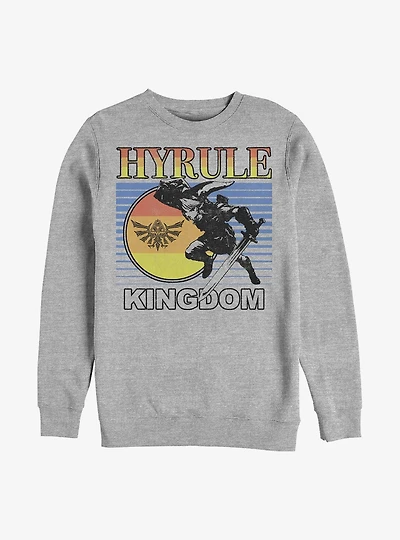The Legend Of Zelda Hyrule Kingdom Vintage Style Sweatshirt