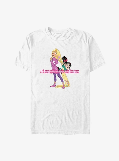 Disney Wreck It Ralph Rapunzel Long Hair Problems T-Shirt