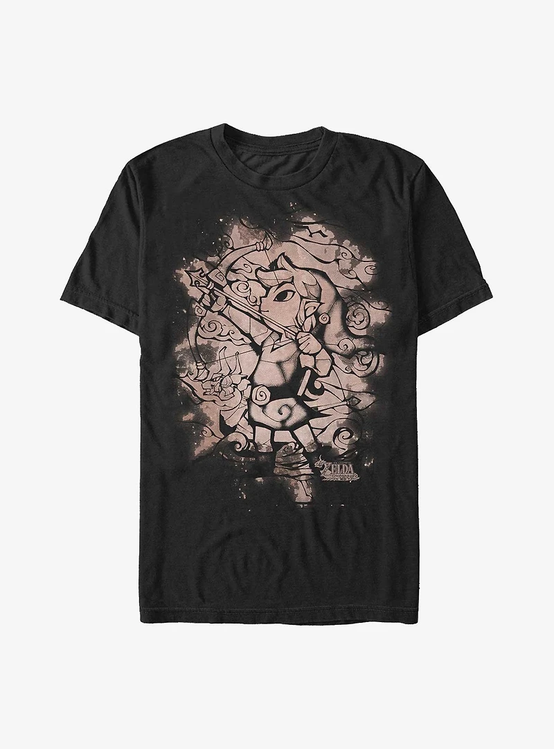 The Legend Of Zelda Bleached Spot T-Shirt