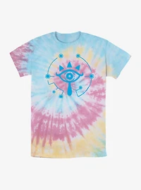 The Legend Of Zelda Breath WIld Sheikah Tie-Dye T-Shirt