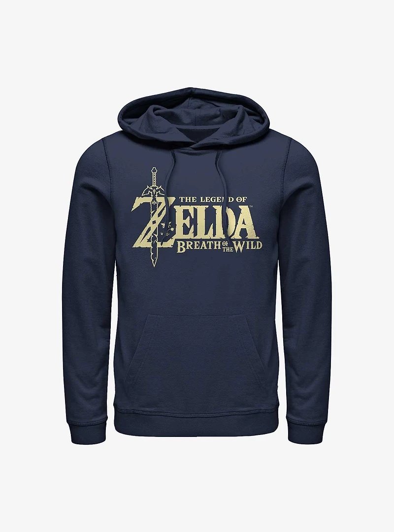 The Legend Of Zelda Breath Wild Logo Hoodie