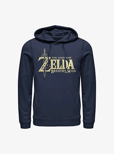 The Legend Of Zelda Breath Wild Logo Hoodie