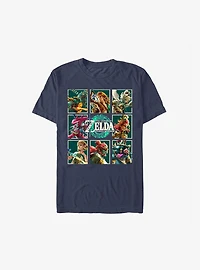 The Legend Of Zelda Tears Kingdom Character Boxes T-Shirt
