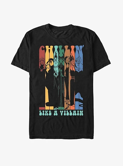 Disney Villains Chillin Like A Villain T-Shirt