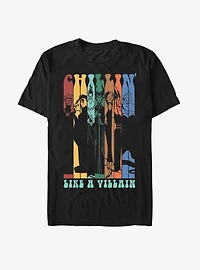 Disney Villains Chillin Like A Villain T-Shirt