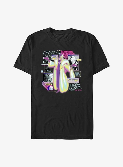 Disney Villains Cruella Always Choose Fashion Retro Computer T-Shirt