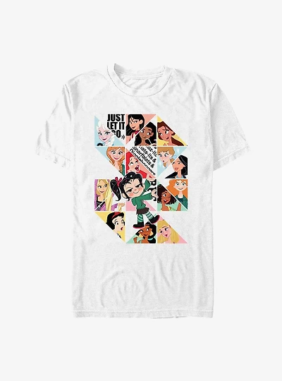 Disney Wreck It Ralph Comfy Princess Grid T-Shirt