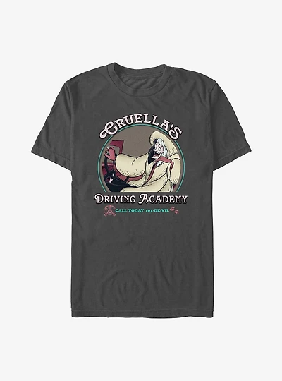Disney Villains Cruella Driving Academty T-Shirt