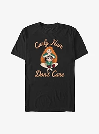 Disney Wreck It Ralph Comfy Brave Curly Hair Don't Care T-Shirt