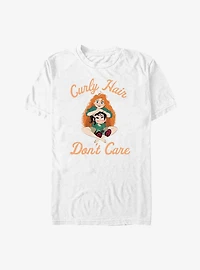 Disney Wreck It Ralph Comfy Brave Curly Hair Don't Care T-Shirt