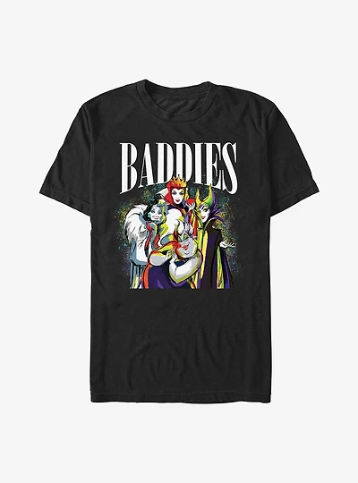Disney Villains Curved Baddies Group T-Shirt