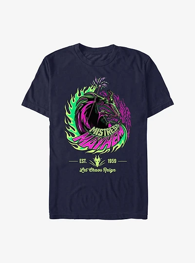 Disney Villain Maleficent Mistress Mayhem Fire T-Shirt