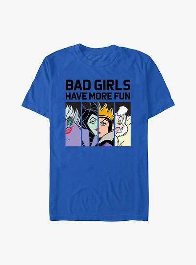 Disney Villains Bad Girls Have More Fun T-Shirt