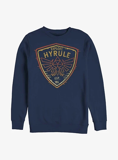 The Legend Of Zelda Explore Camp Hyrule Sweatshirt