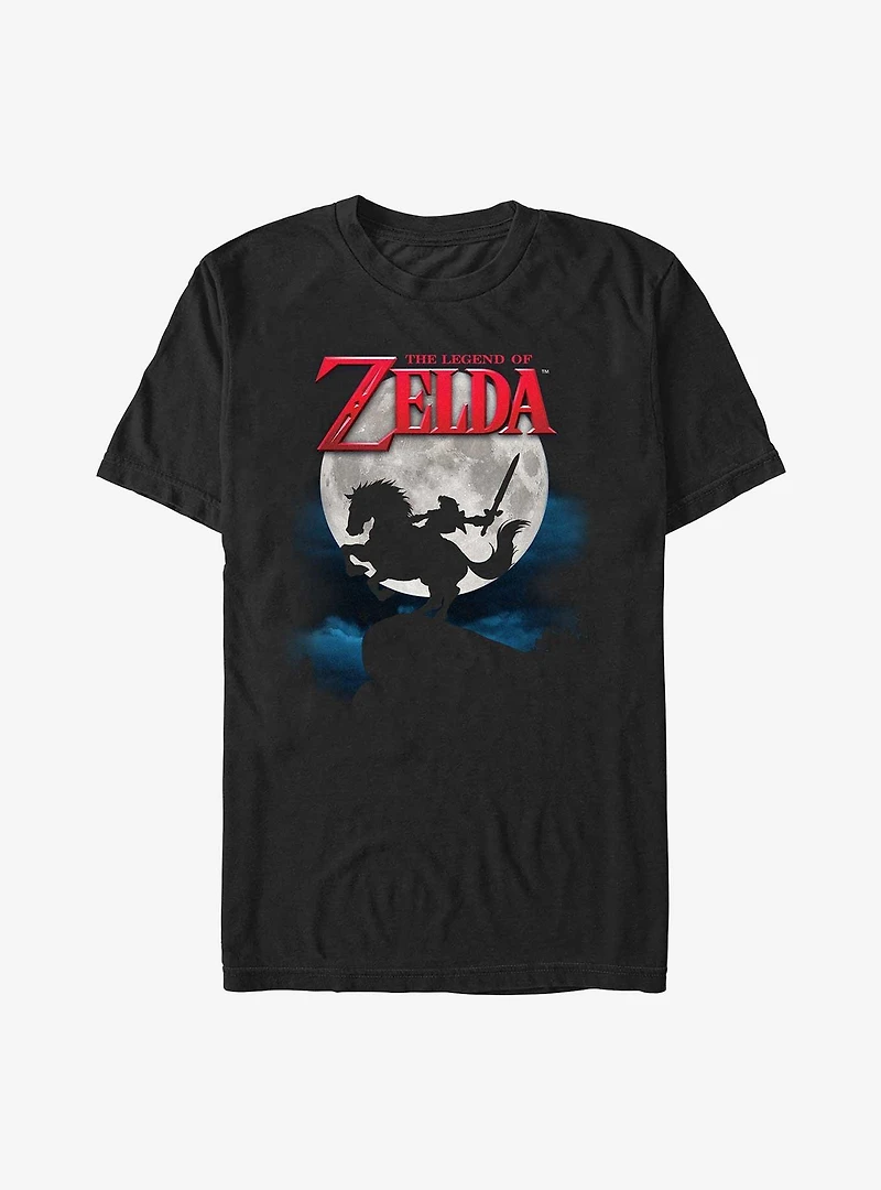 The Legend Of Zelda Full Moon Silhouette T-Shirt