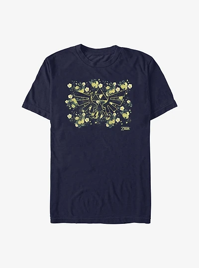The Legend Of Zelda Hyrule Floral T-Shirt